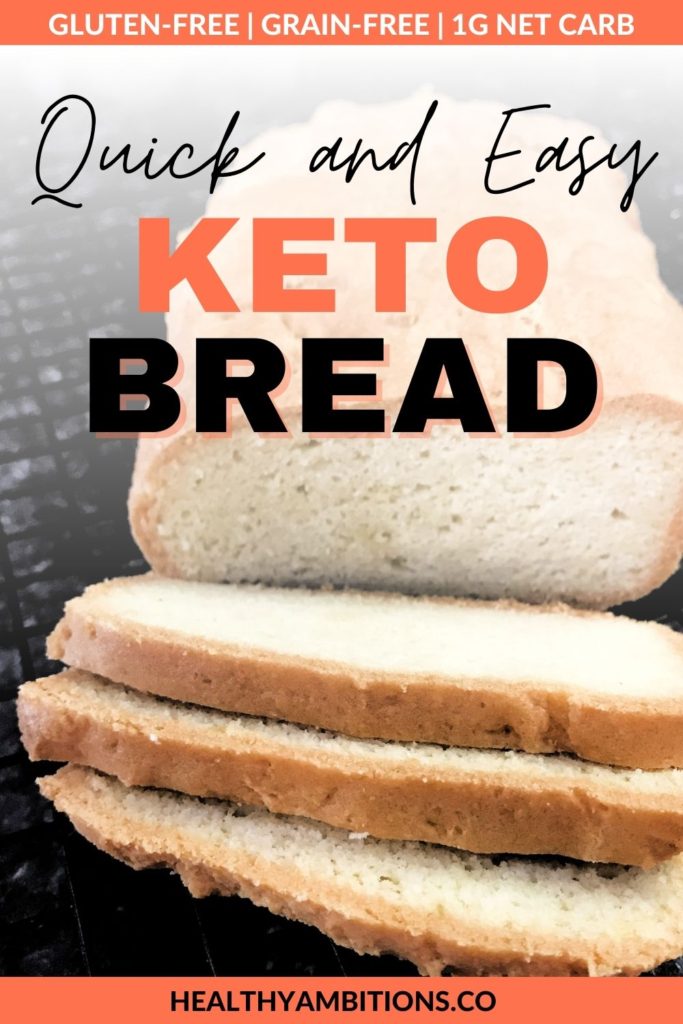 easy keto bread recipe Pinterest
