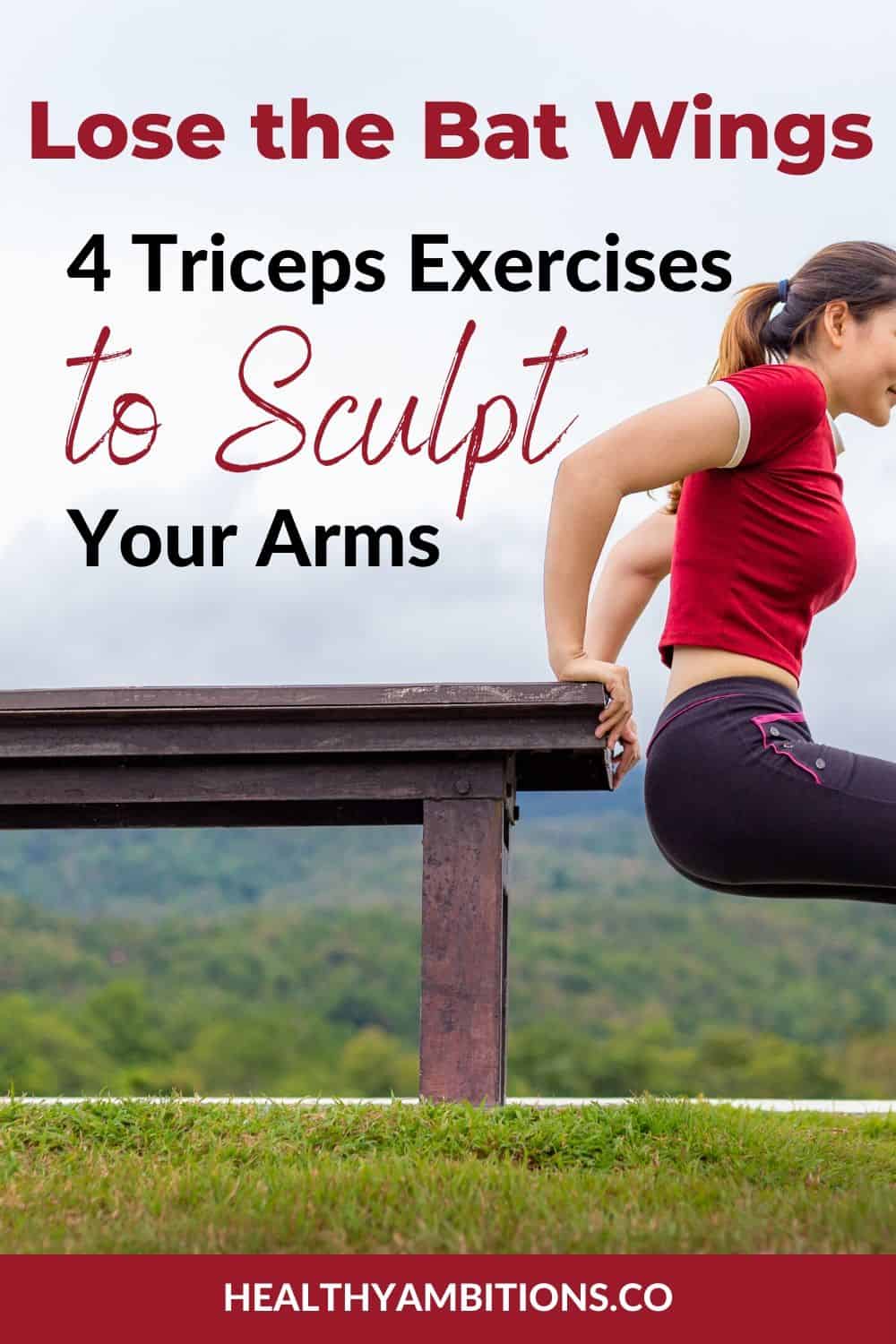 Lose the Bat Wings 4 Triceps Exercises to Sculpt Your Arms Healthy