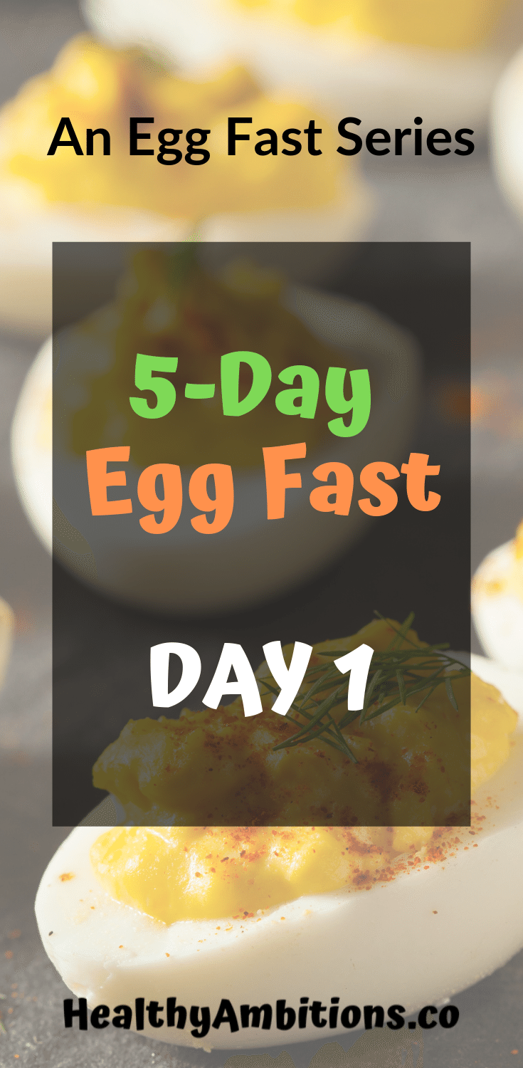 5-Day Egg Fast – DAY 1 | Healthy Ambitions