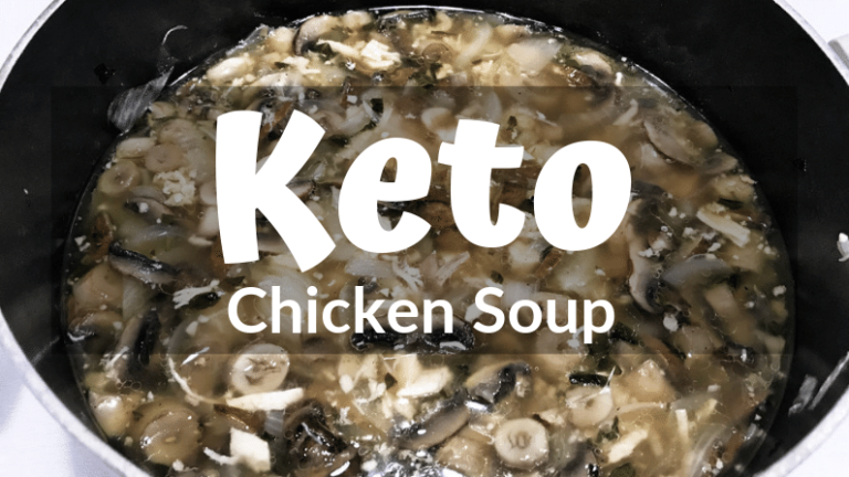 Keto Chicken Soup, Comfort Food for Your Soul