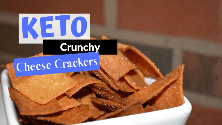 Keto Cheese Crackers Recipe [Cheezits Copycat]