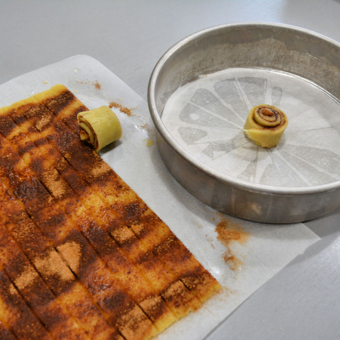 Keto Cinnamon Roll Recipe Rolling To Bake