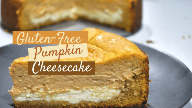 Keto Layered Pumpkin Cheesecake with a Cookie Crust