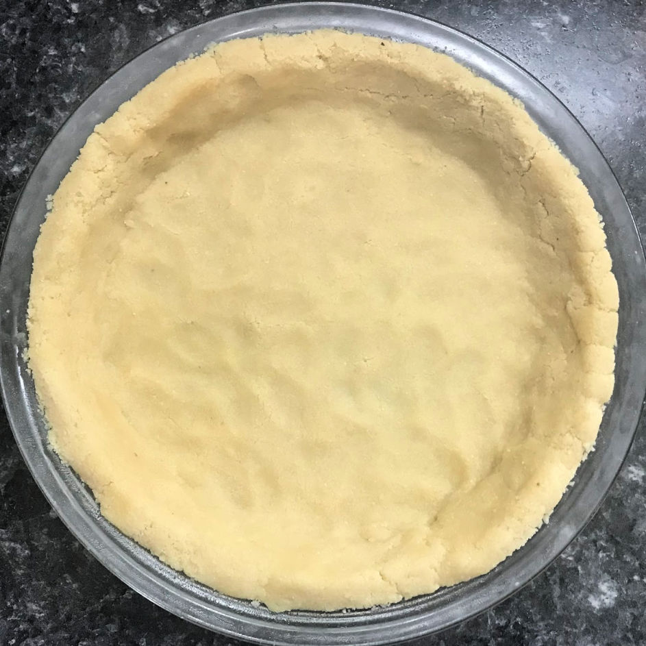 Keto Pecan Pie Recipe Dough Pressed