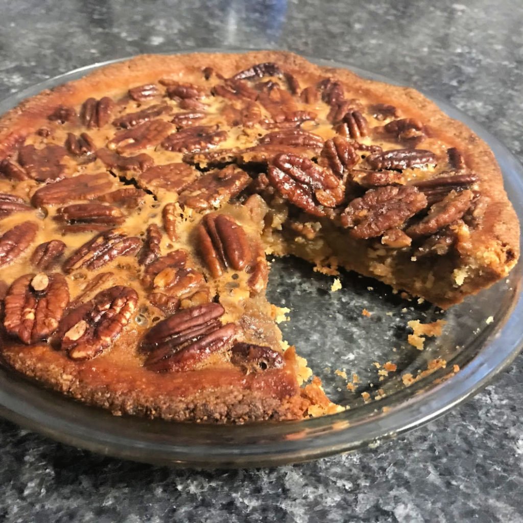 keto pecan pie recipe photo