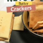 The Best Keto Butter Crackers pin 1