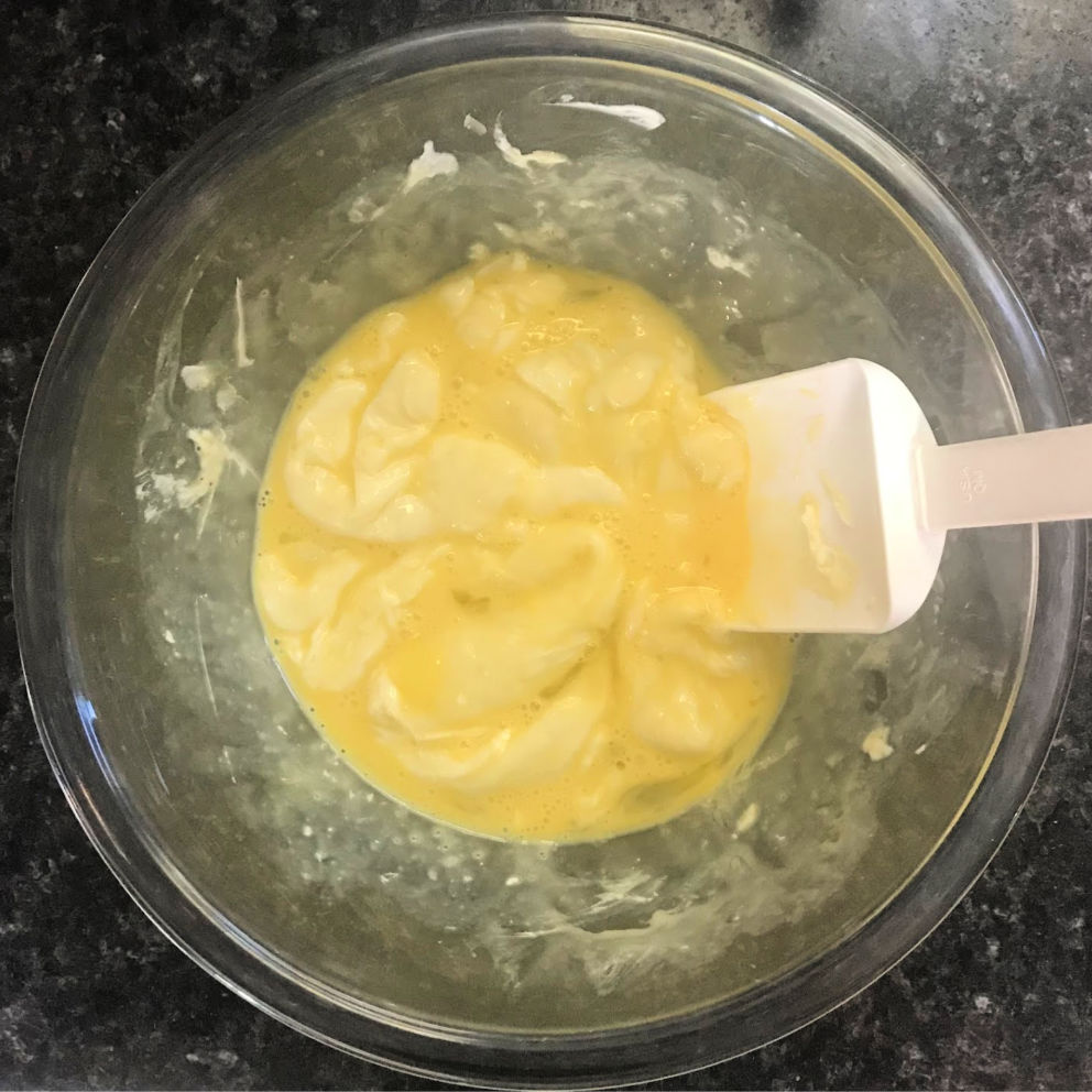 Keto Dinner Rolls Egg Cheese Mixture