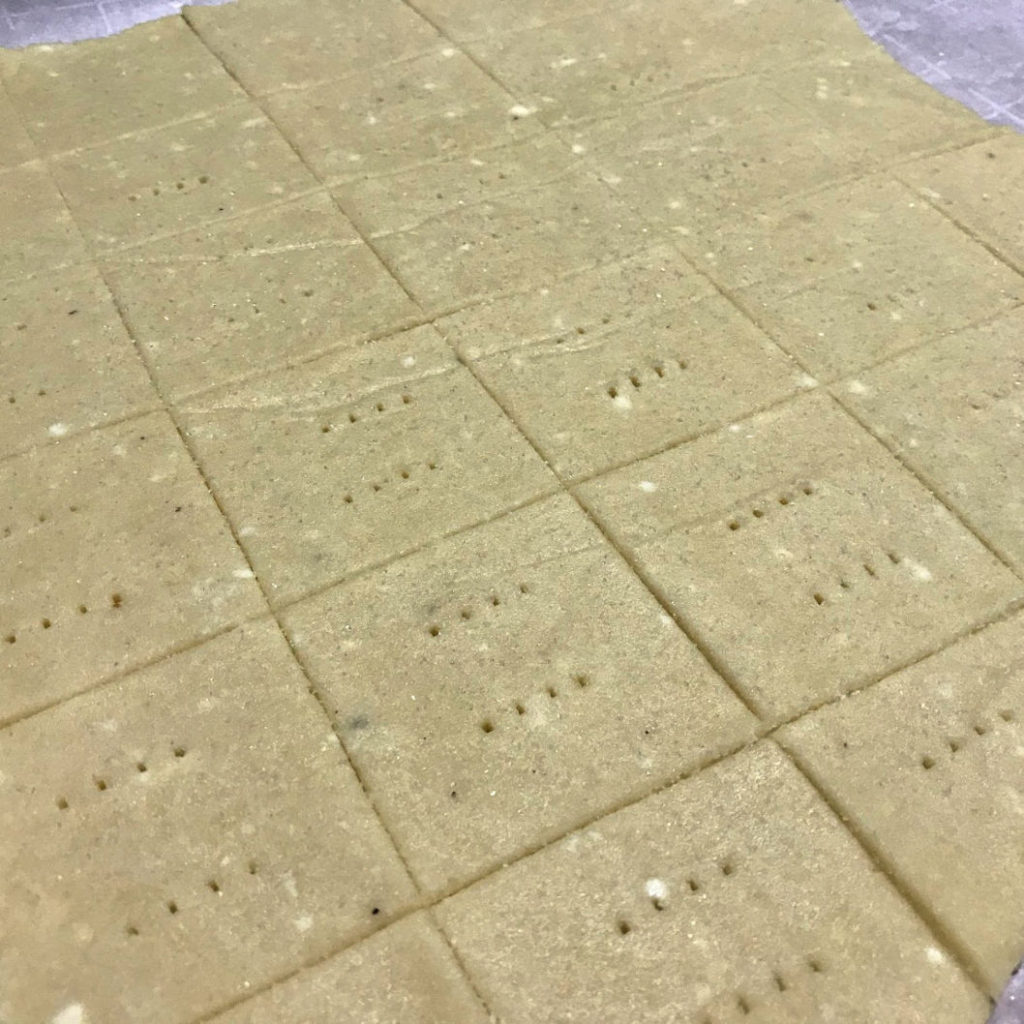 Keto Butter Crackers Ready To Bake