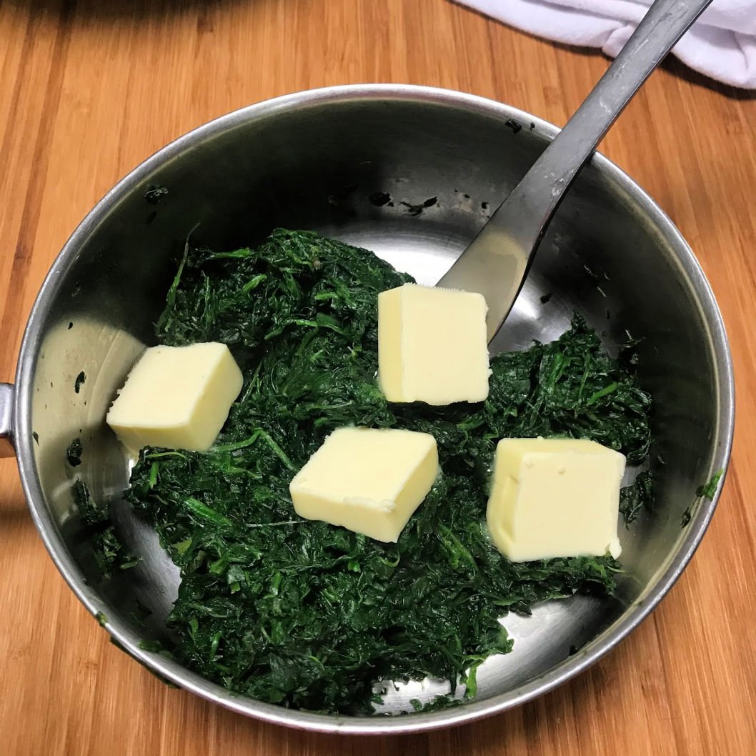 Keto Spinach Casserole Greens With Butter