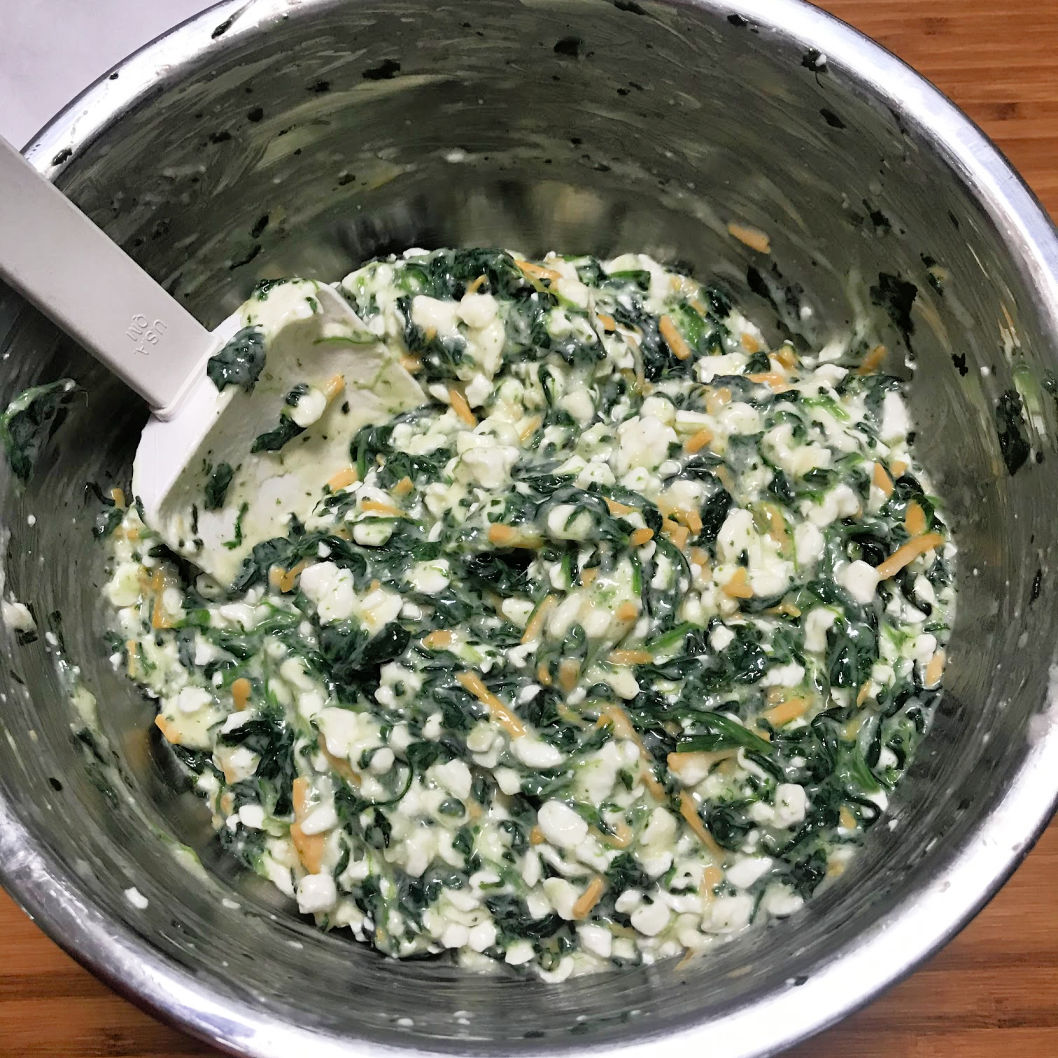 Keto Spinach Casserole Ready To Bake