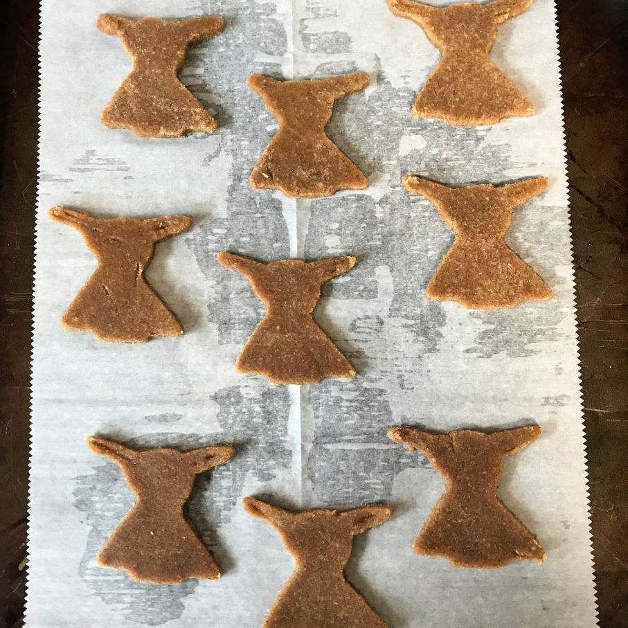 Keto Gingerbread Cookies Ready To Bake