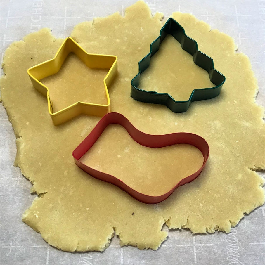 Keto Sugar Cookie Recipe Rolled Out Dough