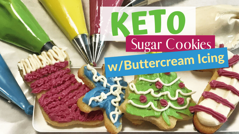 The Best Keto Christmas Cut-Out Sugar Cookies