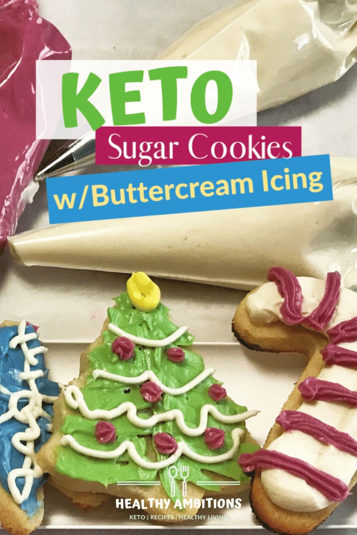 Keto Sugar Cookie Recipe Vertical