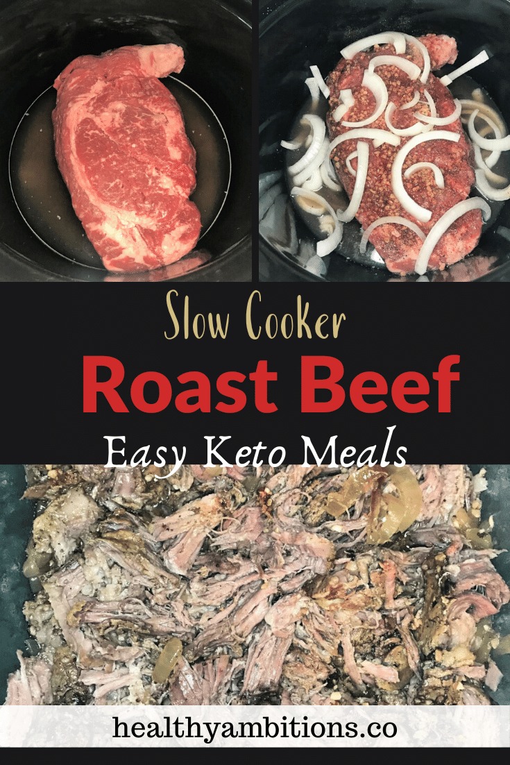 The Best Slow Cooker Pot Roast - Keto and Low Carb | Healthy Ambitions
