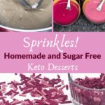 Homemade Sugar-Free Sprinkles Pin 3
