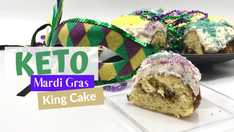 Keto Mardi Gras King Cake Recipe