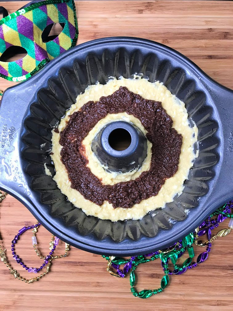 Mardi Gras King Cake Recipe Cinnamon Filling