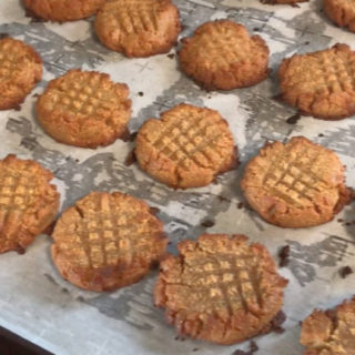 The Absolute Best Keto Peanut Butter Cookies recipe card
