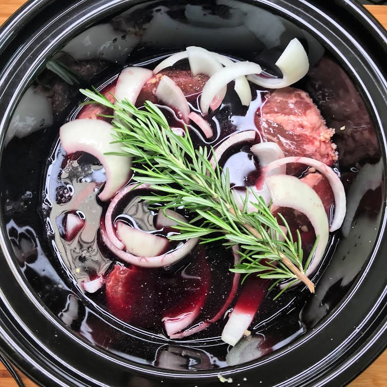 Boneless Beef Short Ribs Slow Cooker Rosemary