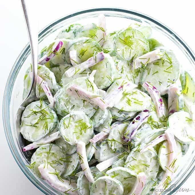 Fourth of July Recipes Cucumber Salad
