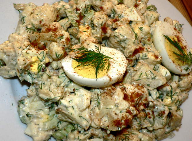 Fourth of July Recipes Cauliflower Salad