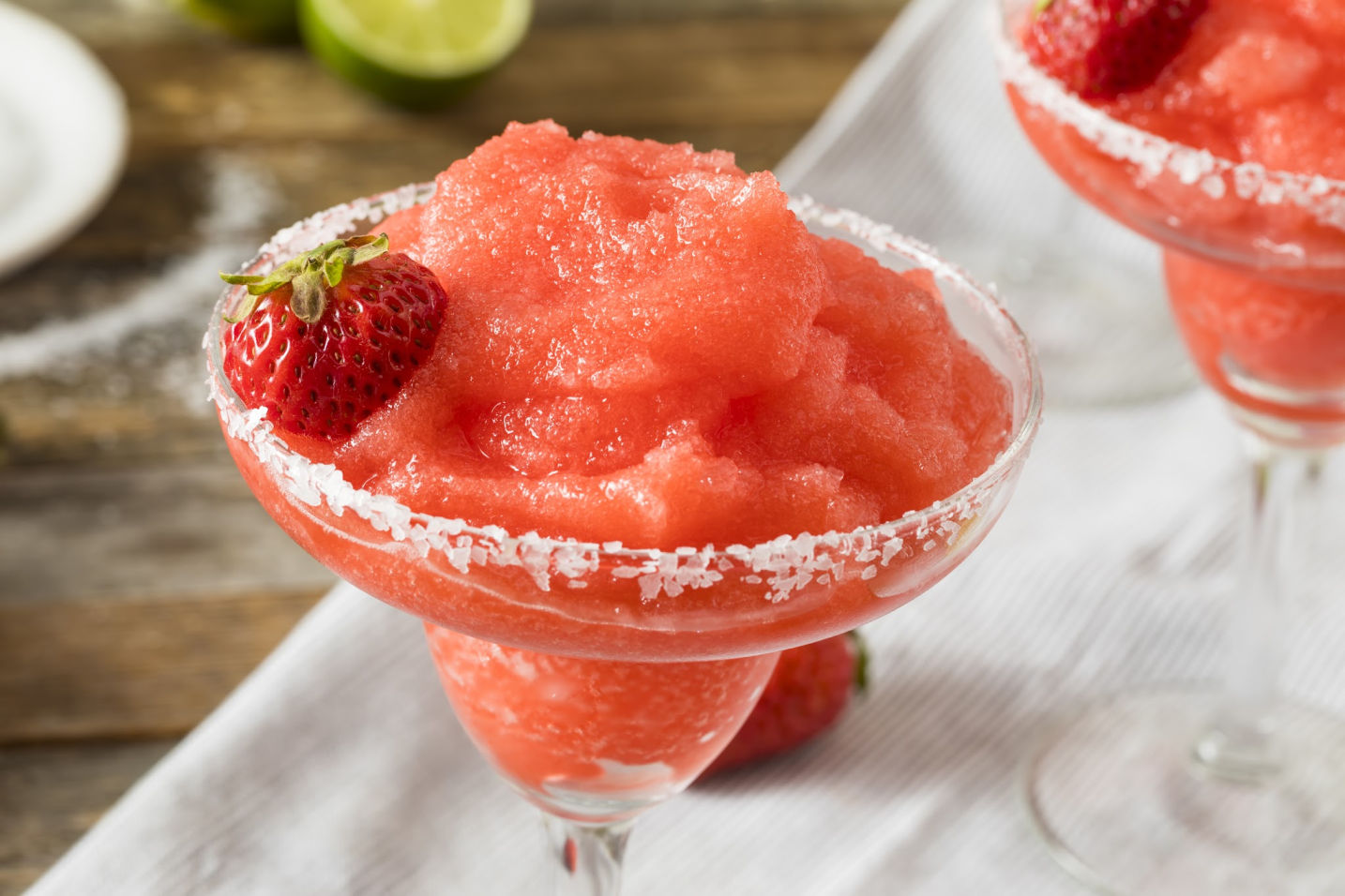Fourth of July Recipes Low Carb Strawberry Margaritas