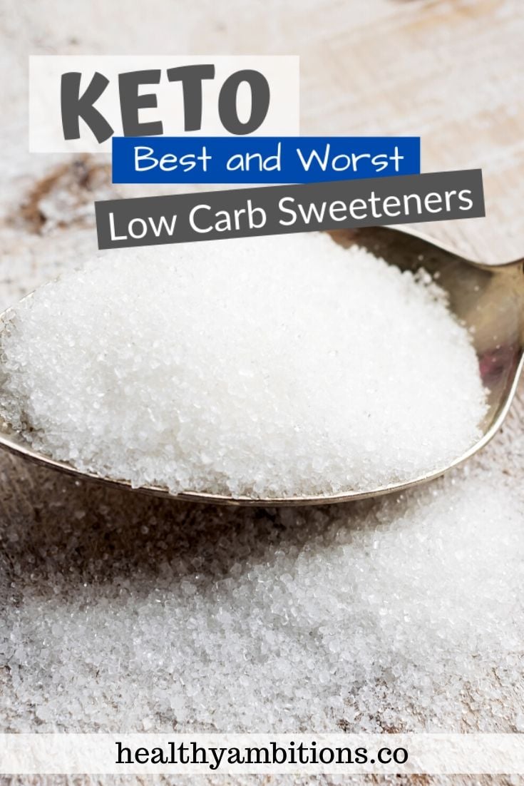 Low Carb Sweeteners Vertical