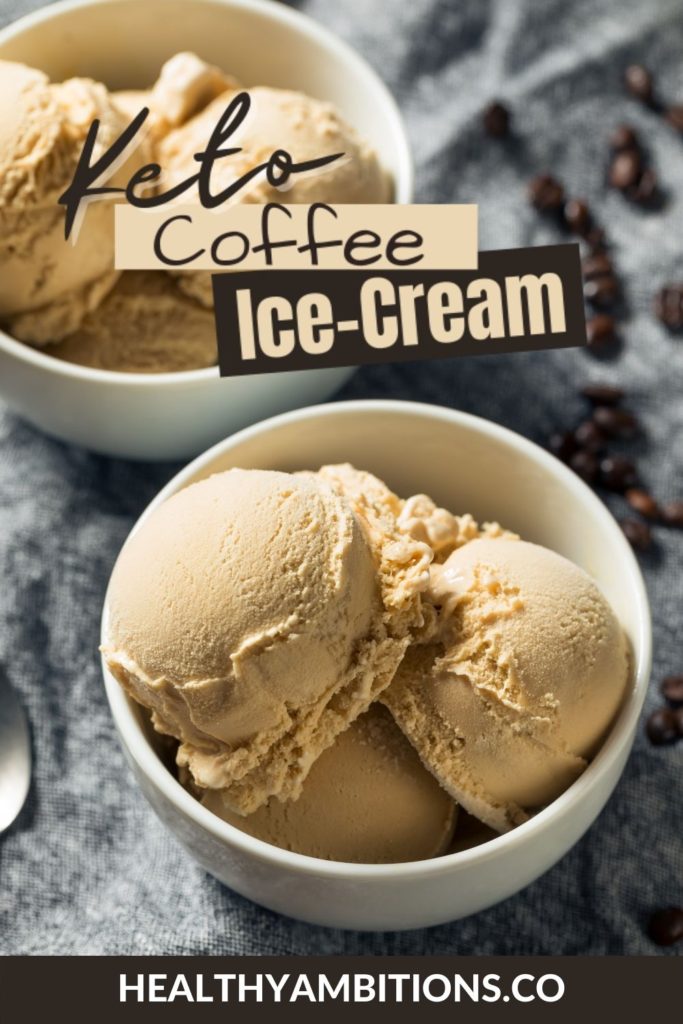 Coffee Ice Cream Recipe Vertical