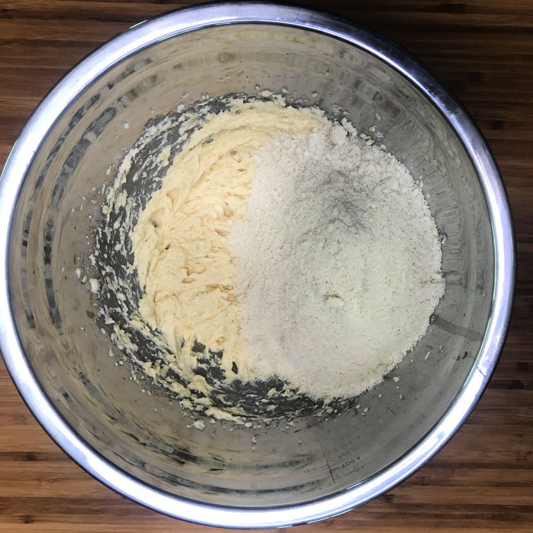 Keto Cookie Dough Bites Add Dry Ingredients