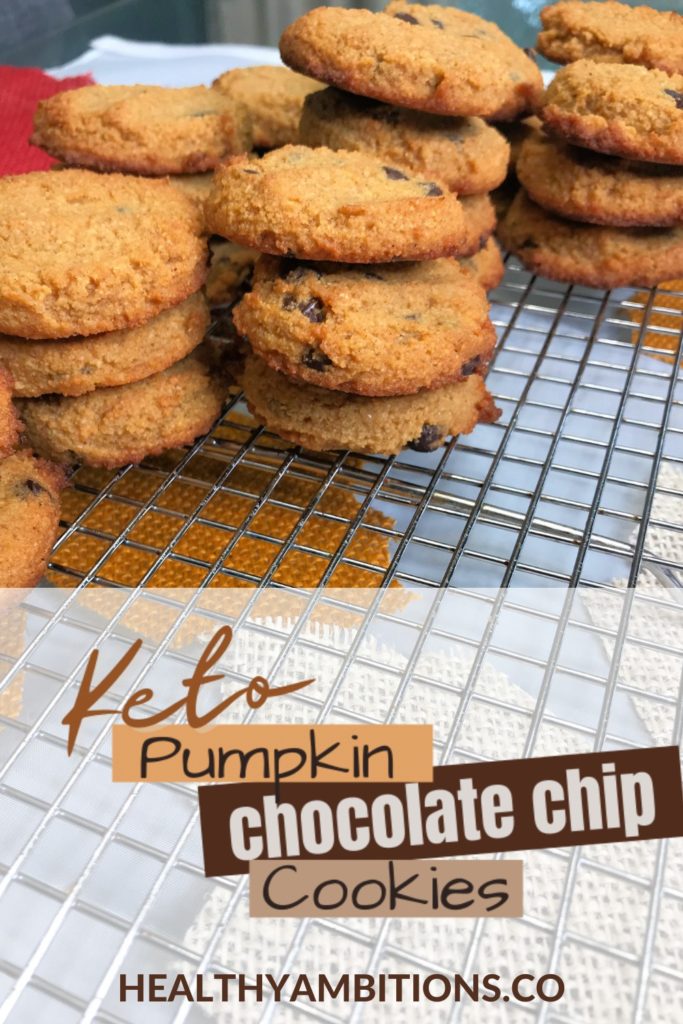 Gluten-Free Pumpkin Chocolate Chip Cookies vertical 