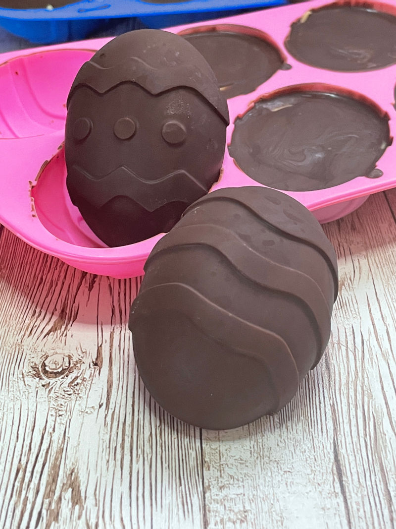 SugarFree Chocolate Peanut Butter Eggs Healthy Ambitions