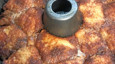 Keto Monkey Bread ready to eat