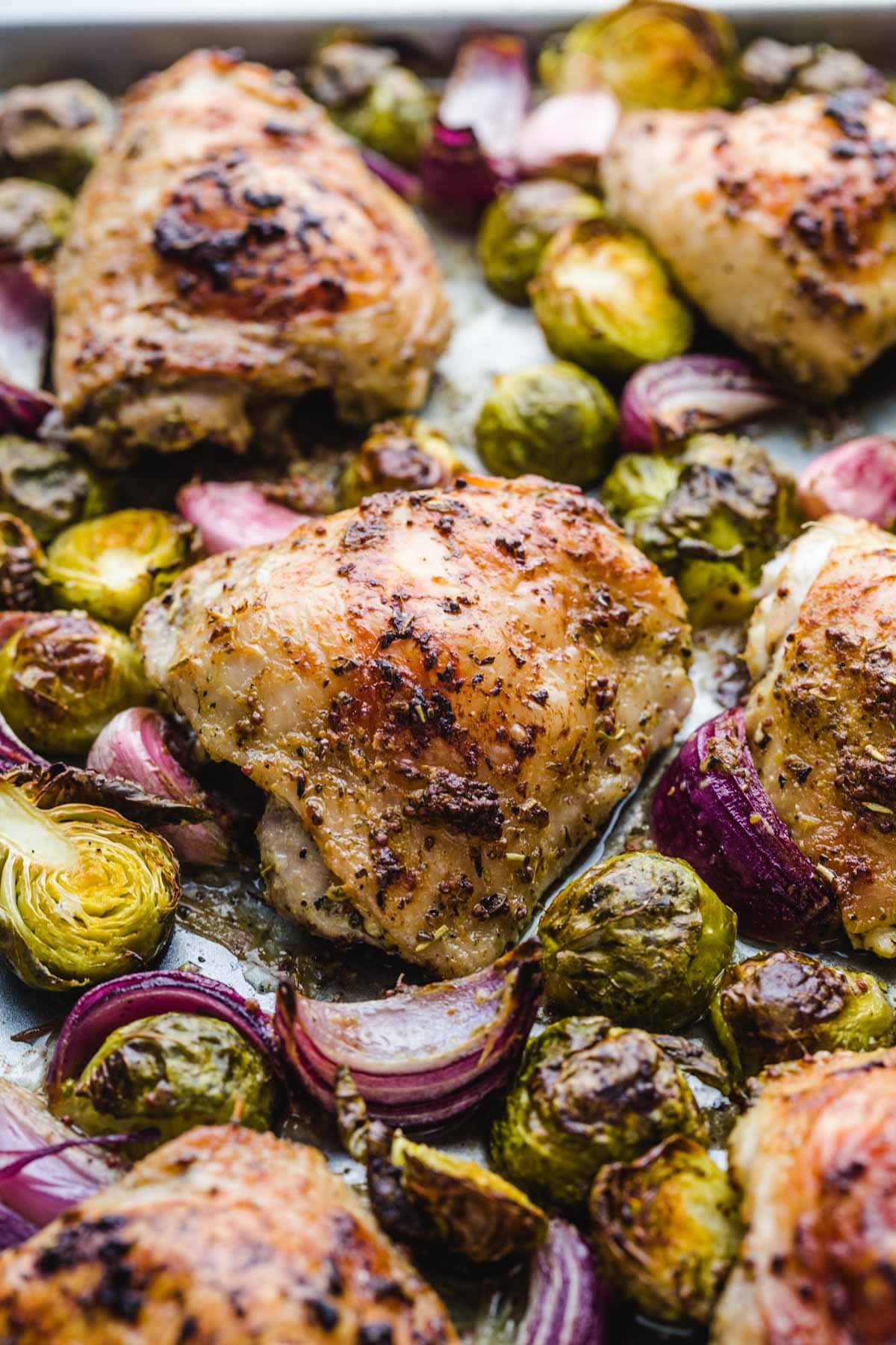 Sheet Pan Chicken Thighs