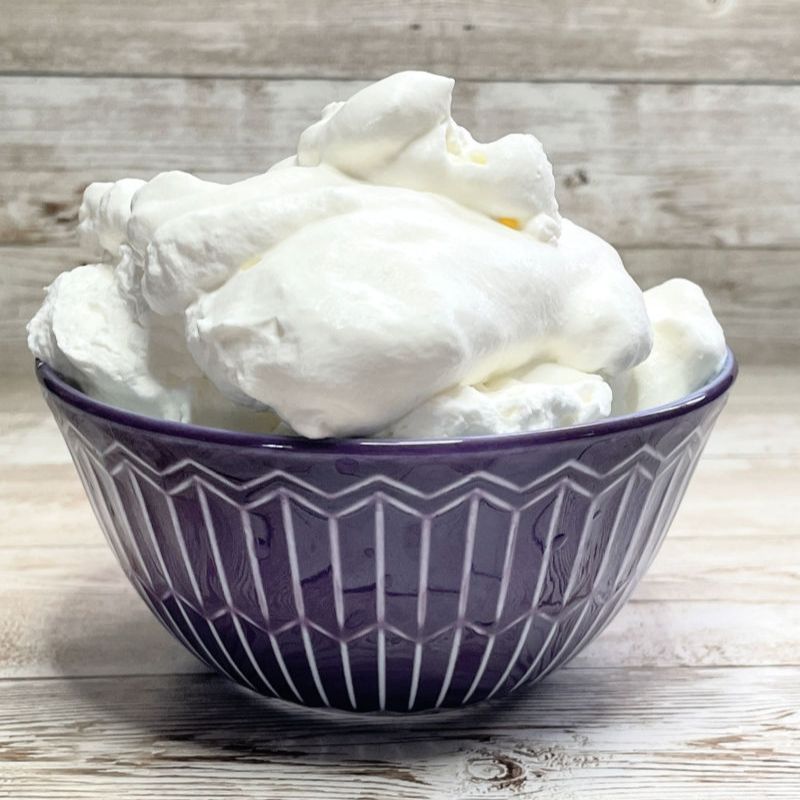 Keto Dessert Roundup whipped cream