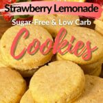 Keto Strawberry Lemonade Cookies pin (1)