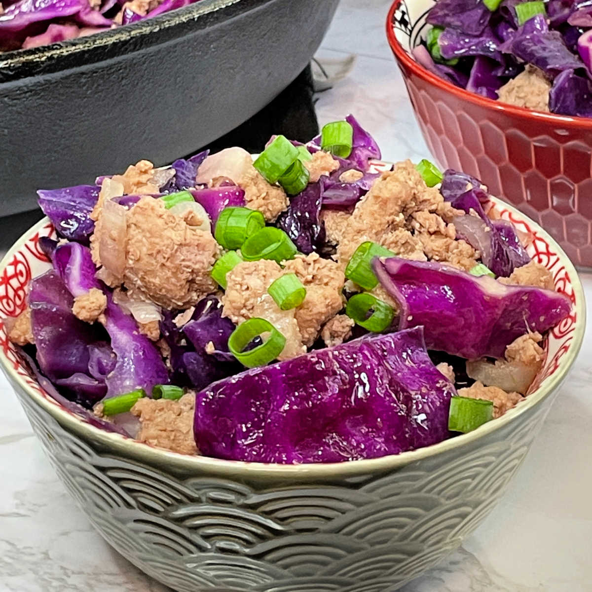 Keto Egg Roll in a Bowl FEATURE