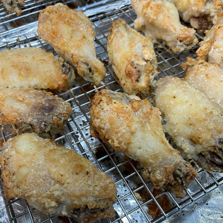 Crispy Oven Baked Chicken Wings