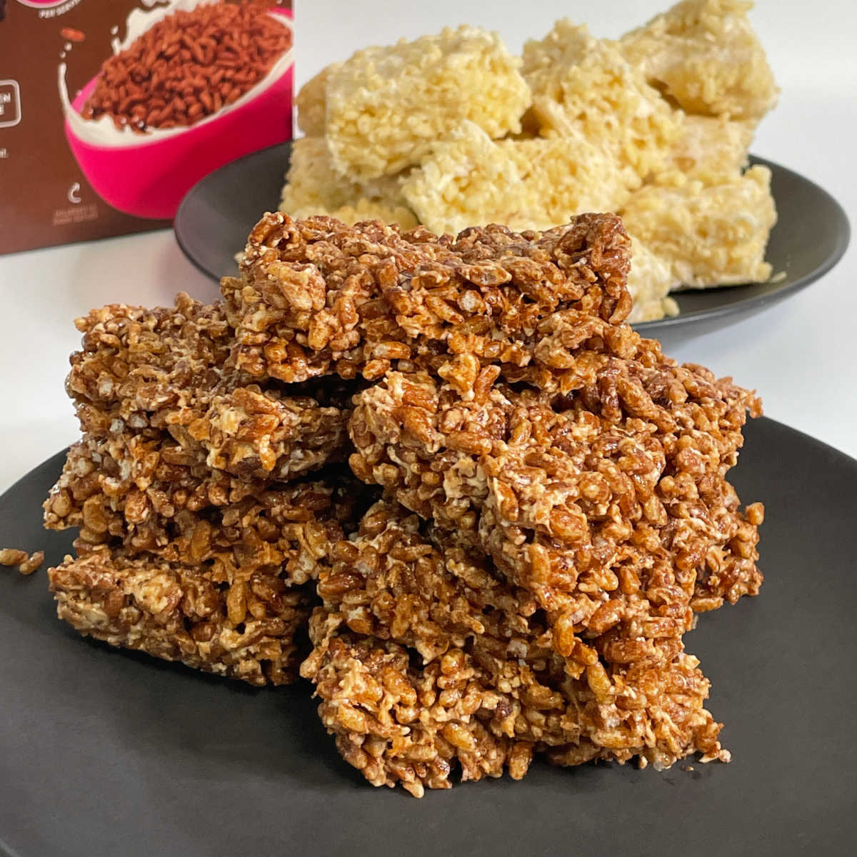 Keto Rice Crispy Treats FEATURE