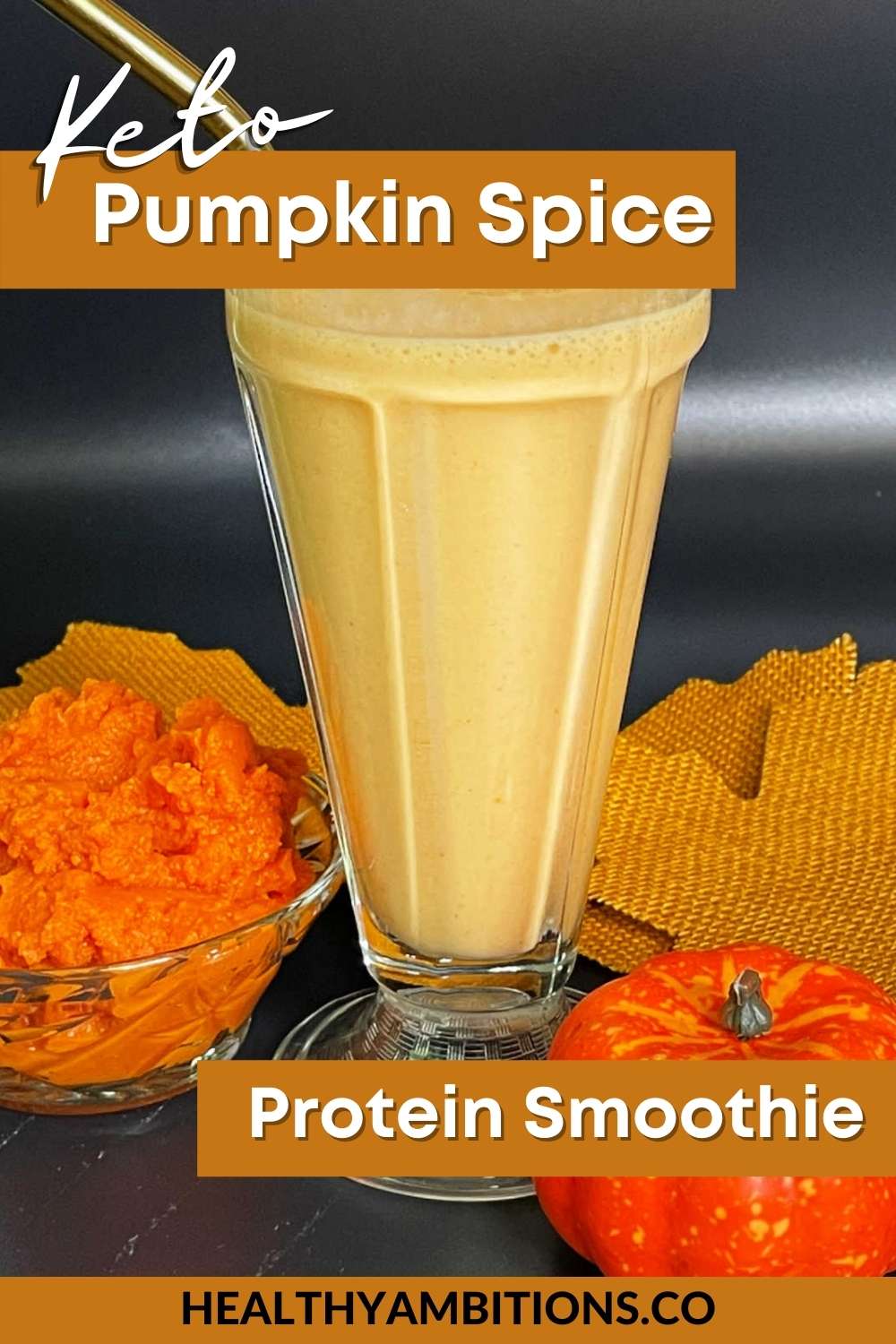 keto-pumpkin-spice-protein-smoothie-healthy-ambitions