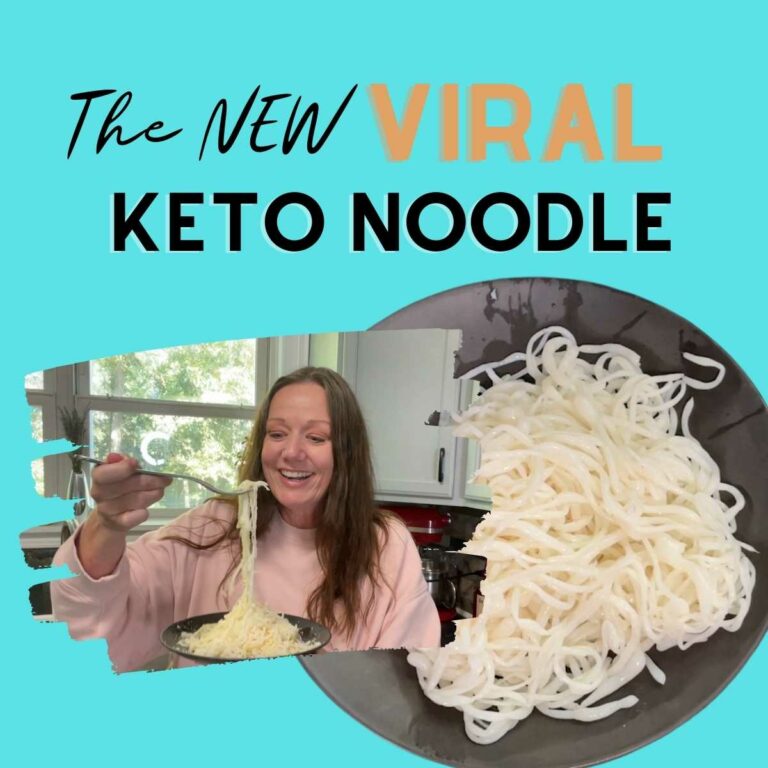 The BEST Keto Noodle Recipe!
