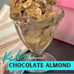 Keto Chocolate Almond Marshmallow Ice Cream PINTEREST