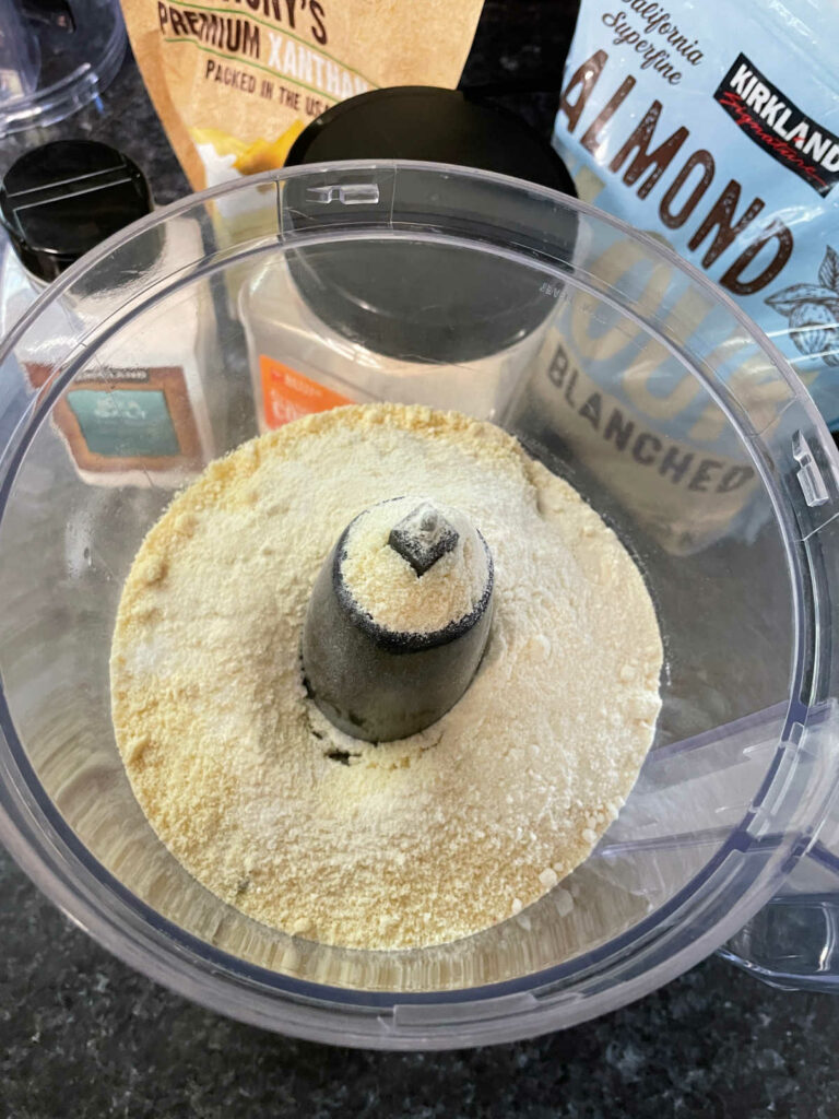 Keto Pie Crust dry ingredients