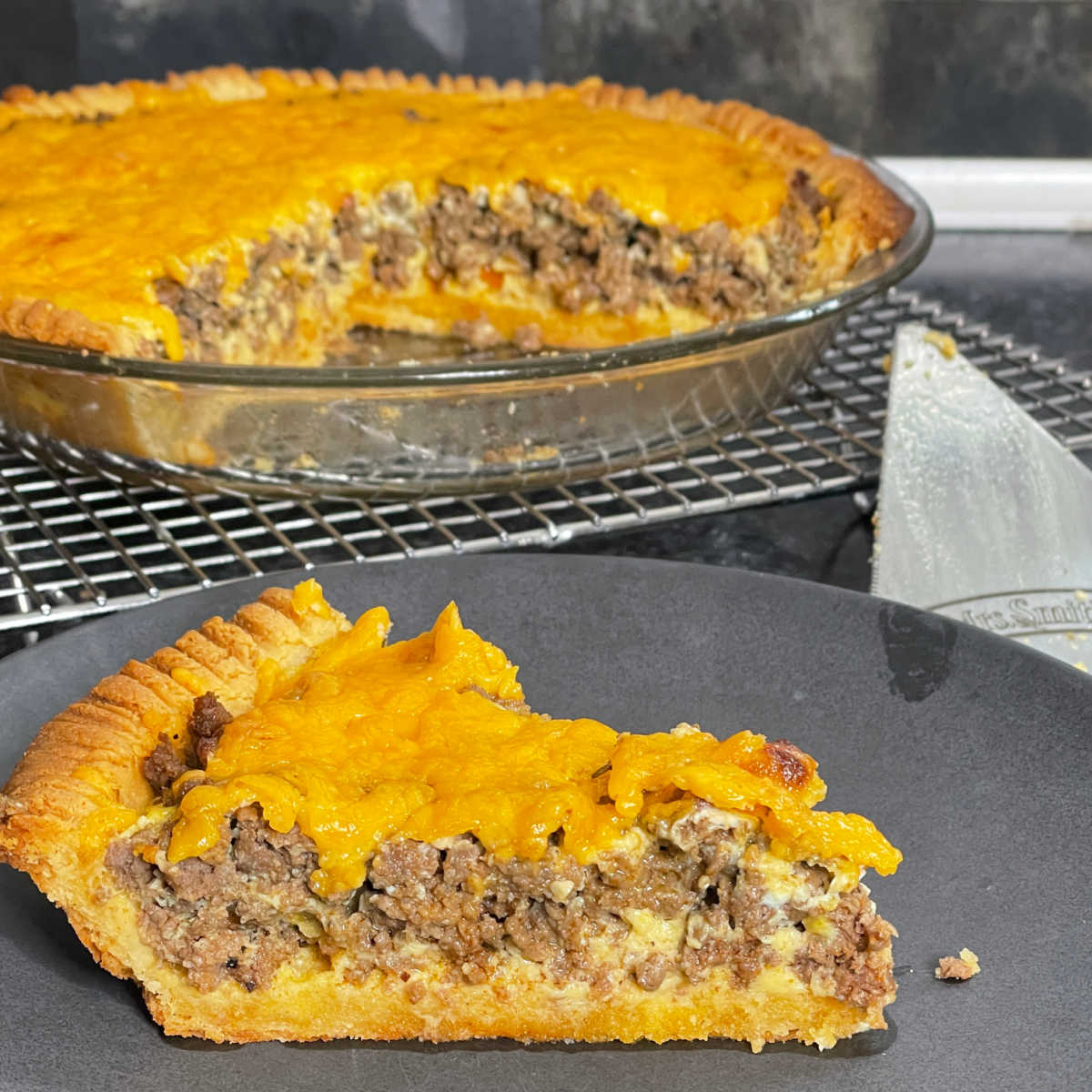 Keto Taco Pie FEATURE