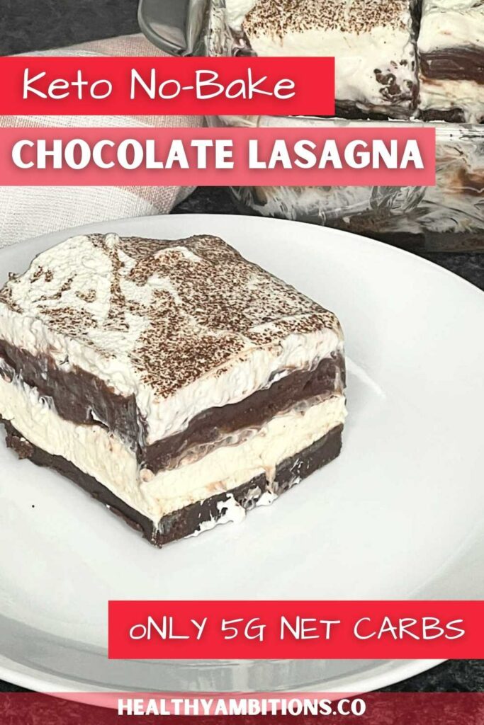 Keto Chocolate Lasagna  PINTEREST