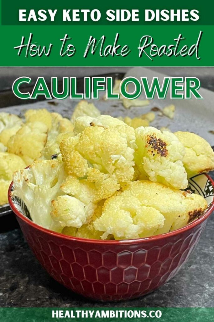 Roasted Cauliflower PINTEREST