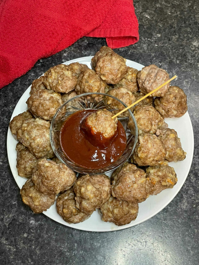 Keto Meatballs for the Super Bowl