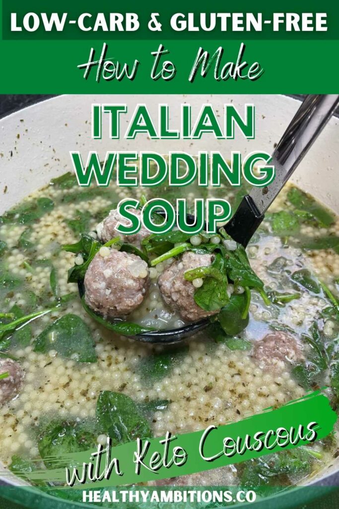 Keto Italian Wedding Soup PINTEREST