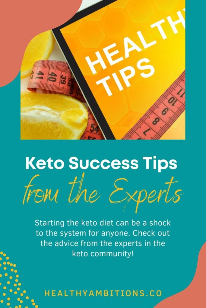 Keto Success Tips PINTEREST