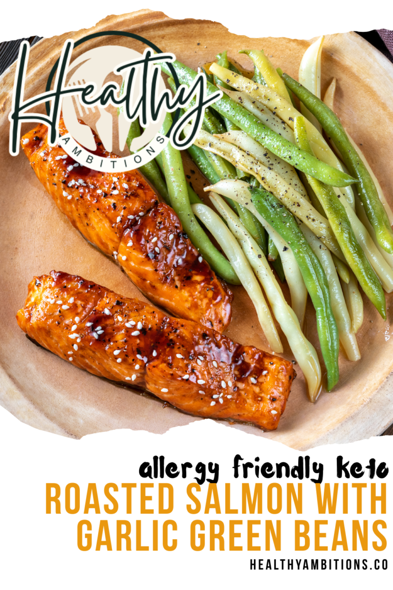 salmon and green beans